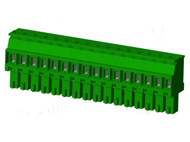 Connector: ontkoppelbare terminal strip; stekker; vrouwelijk Connector: ontkoppelbare terminal strip; stekker; vrouwelijk